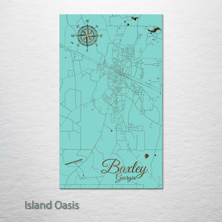 Baxley, Georgia Street Map