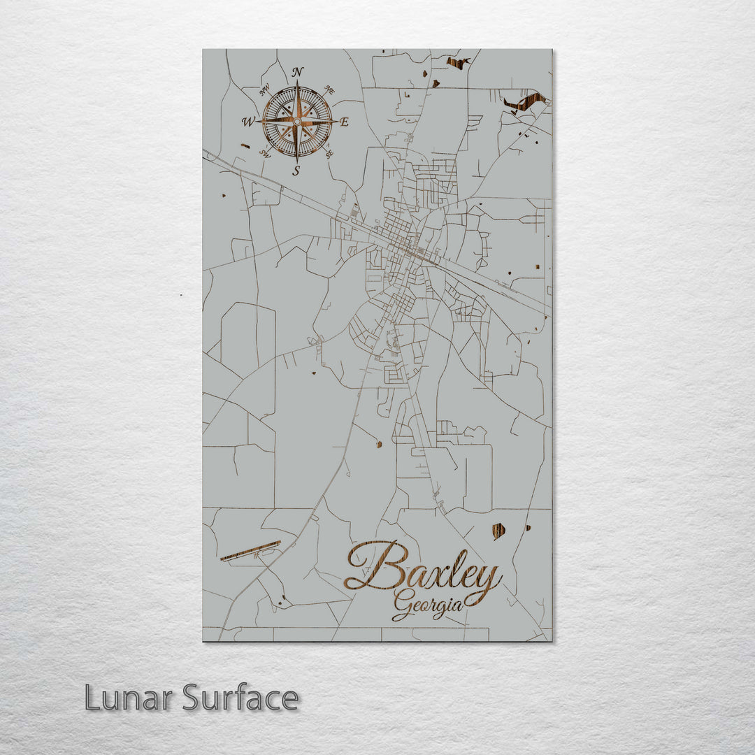 Baxley, Georgia Street Map