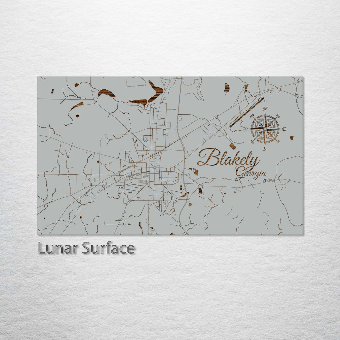 Blakely, Georgia Street Map