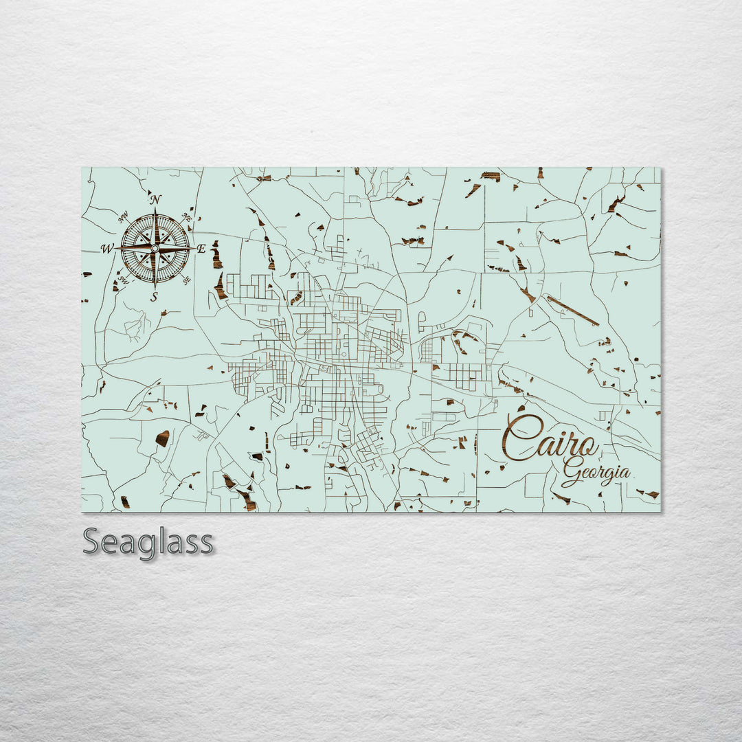 Cairo, Georgia Street Map