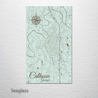 Calhoun, Georgia Street Map