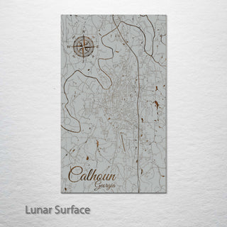 Calhoun, Georgia Street Map
