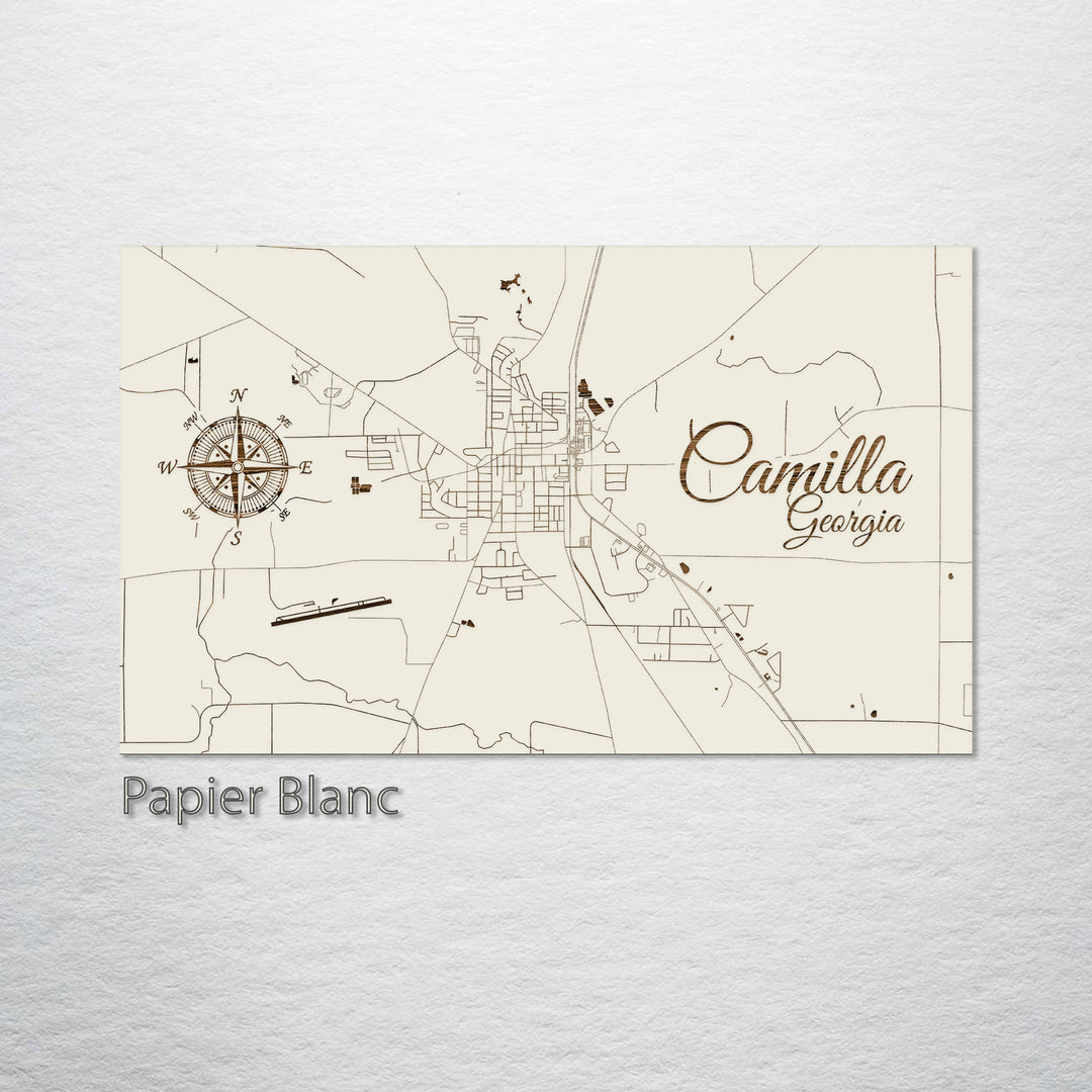 Camilla, Georgia Street Map