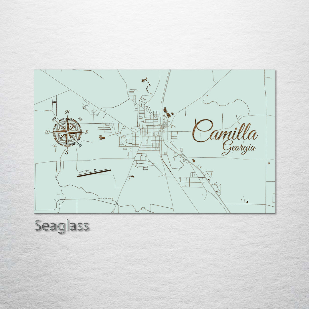 Camilla, Georgia Street Map