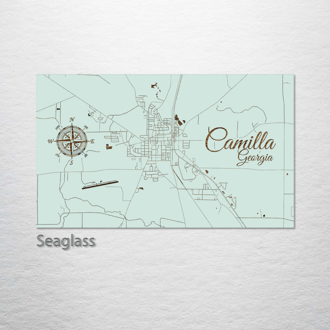 Camilla, Georgia Street Map