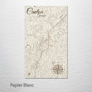 Canton, Georgia Street Map