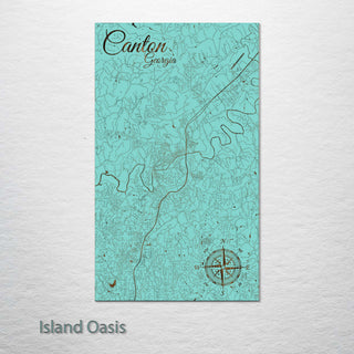 Canton, Georgia Street Map