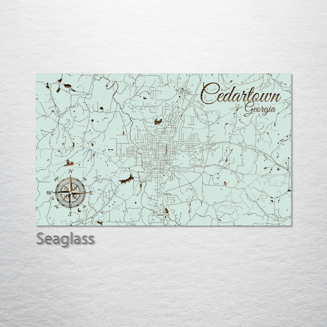 Cedartown, Georgia Street Map