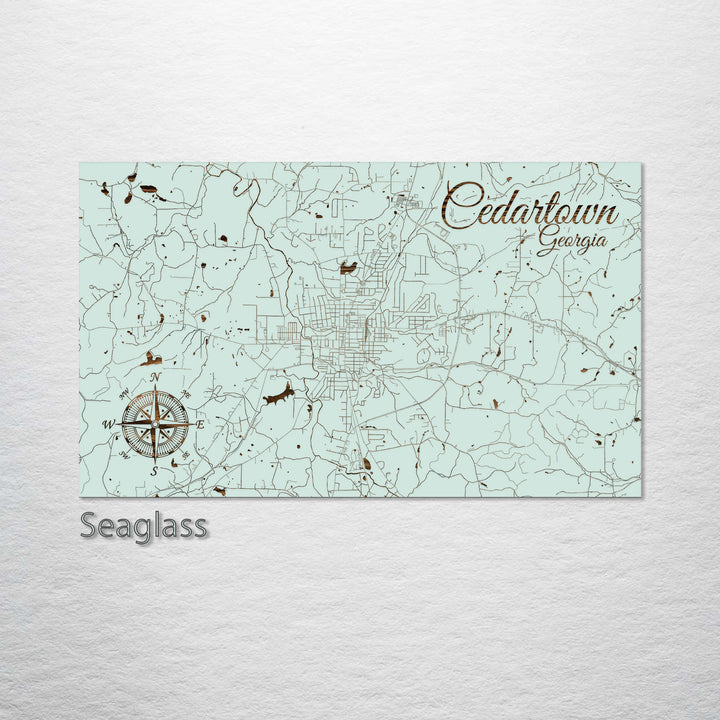 Cedartown, Georgia Street Map