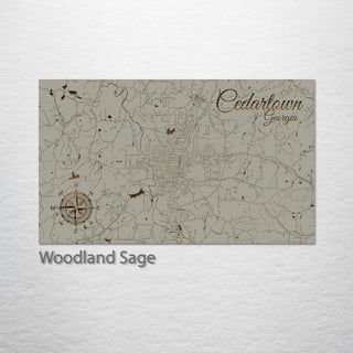 Cedartown, Georgia Street Map