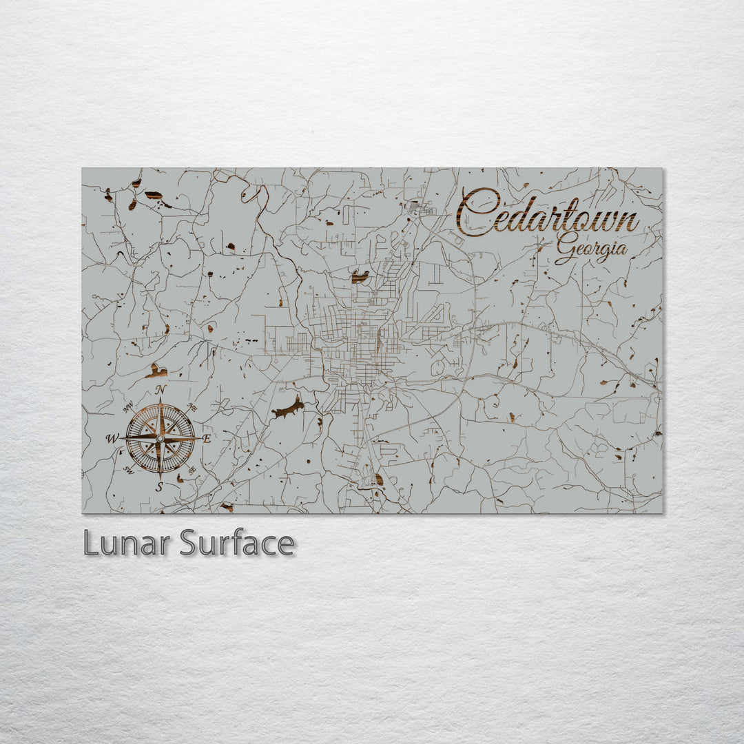 Cedartown, Georgia Street Map