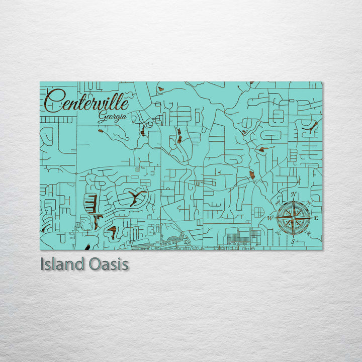 Centerville, Georgia Street Map