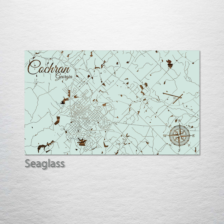 Cochran, Georgia Street Map