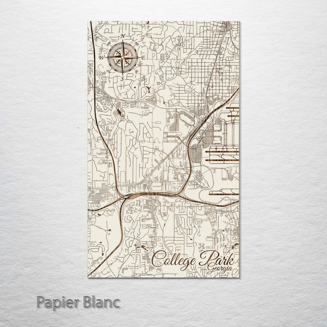 College Park, Georgia Street Map