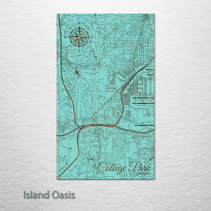 College Park, Georgia Street Map