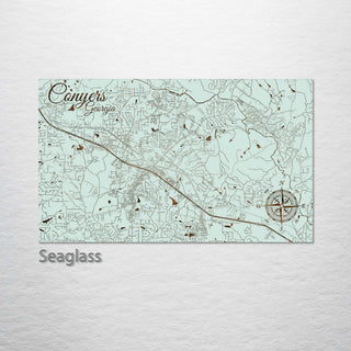 Conyers, Georgia Street Map