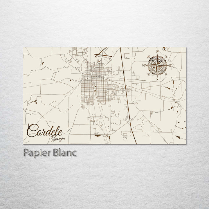 Cordele, Georgia Street Map