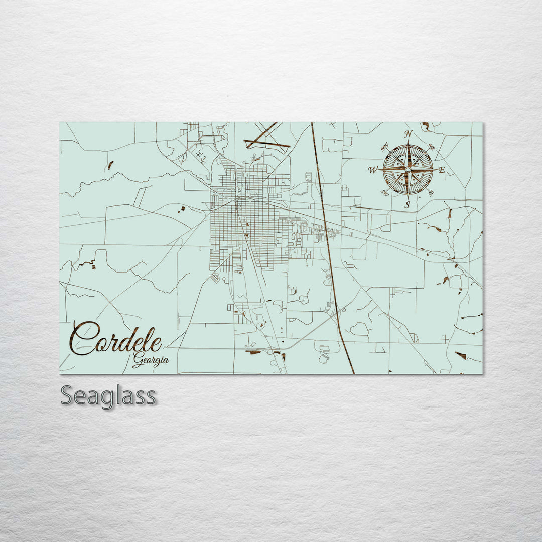 Cordele, Georgia Street Map