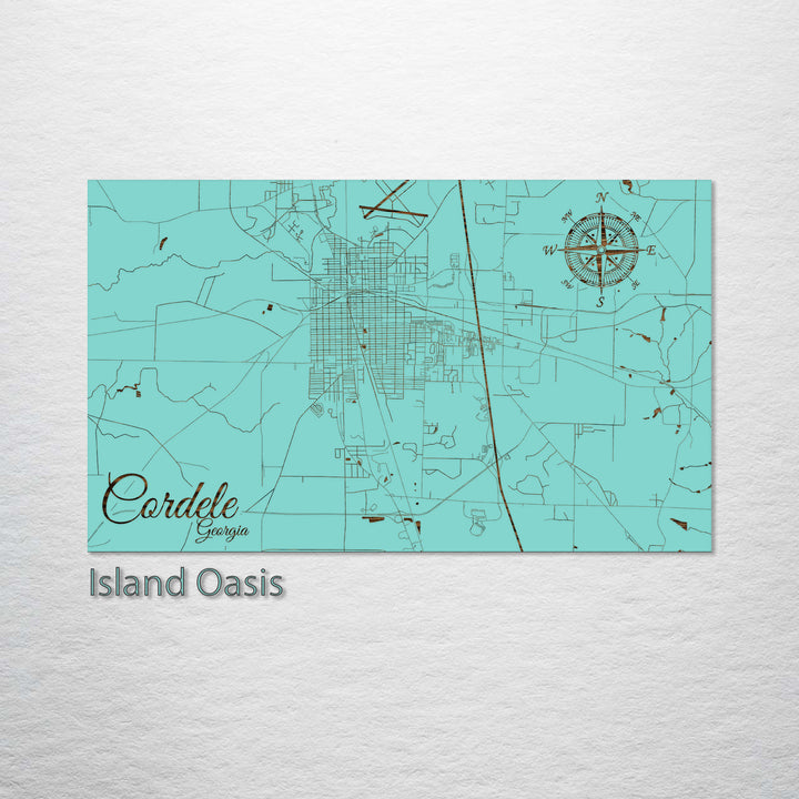 Cordele, Georgia Street Map