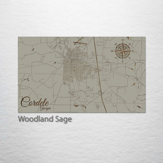Cordele, Georgia Street Map