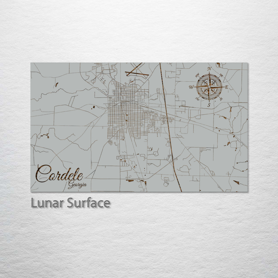 Cordele, Georgia Street Map