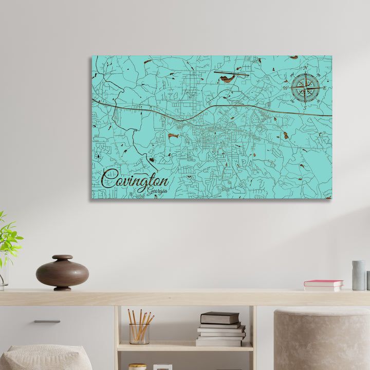 Covington, Georgia Street Map