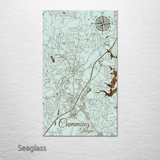 Cumming, Georgia Street Map