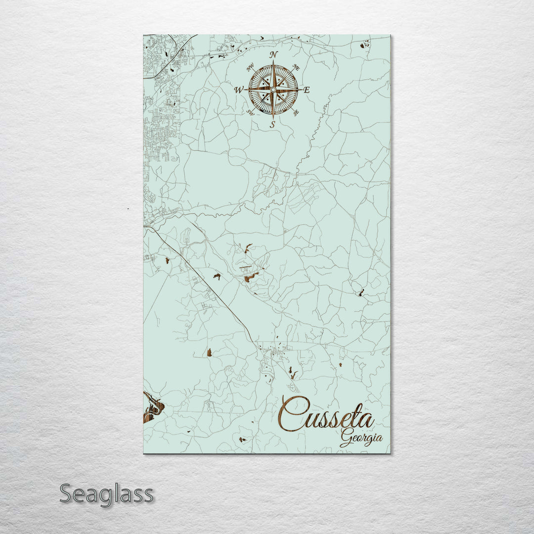 Cusseta, Georgia Street Map