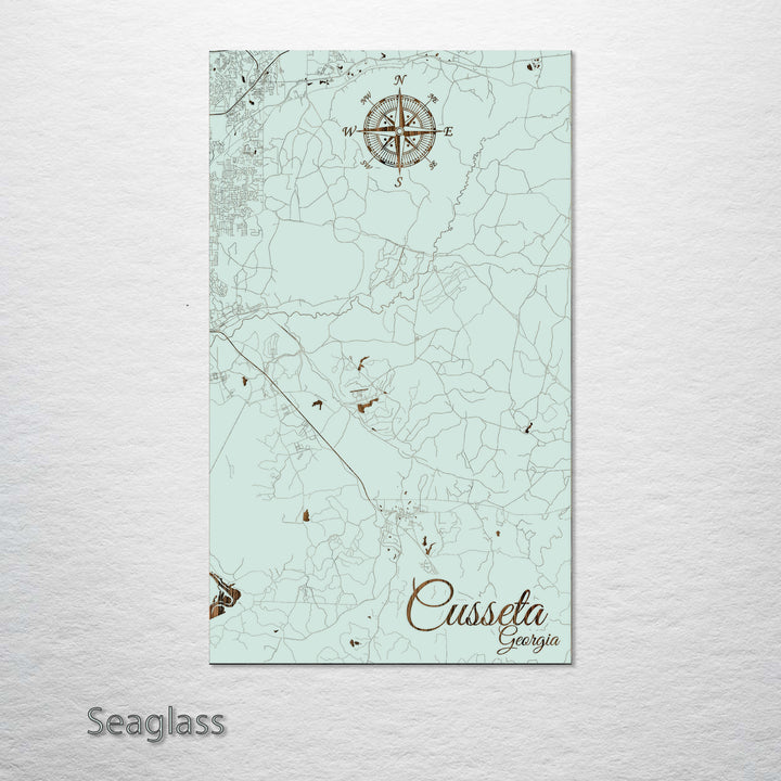 Cusseta, Georgia Street Map