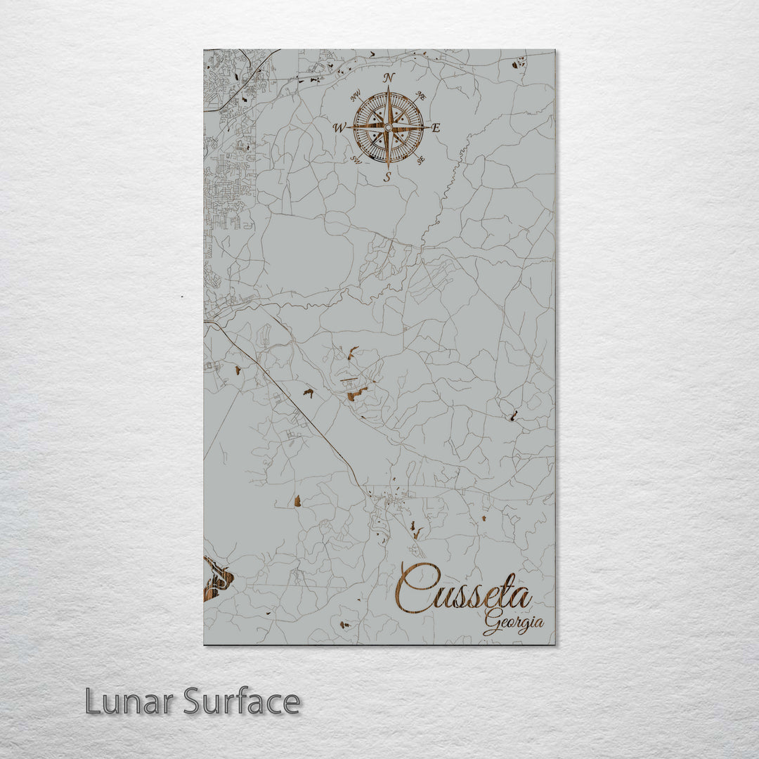 Cusseta, Georgia Street Map