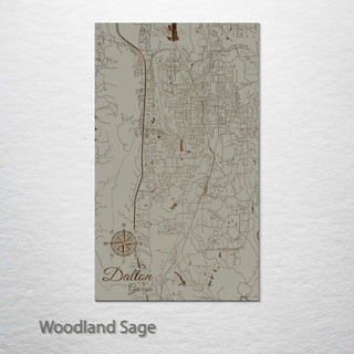 Dalton, Georgia Street Map