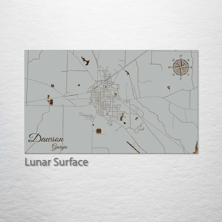 Dawson, Georgia Street Map