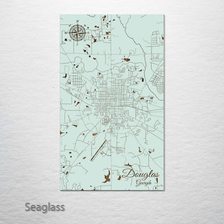 Douglas, Georgia Street Map