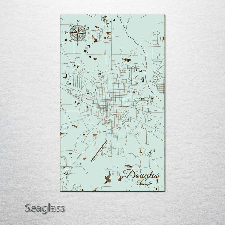 Douglas, Georgia Street Map