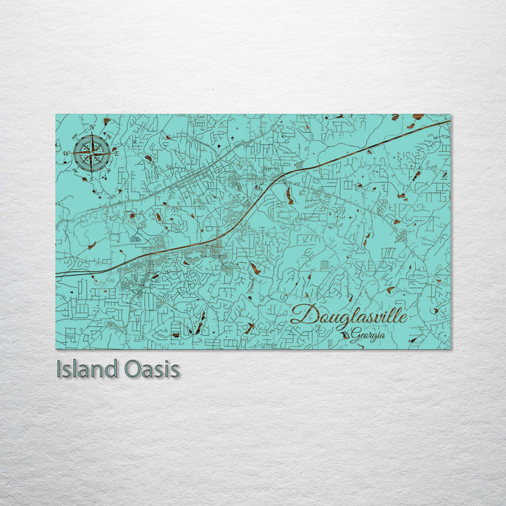 Douglasville, Georgia Street Map