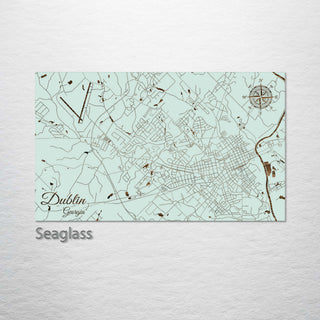 Dublin, Georgia Street Map