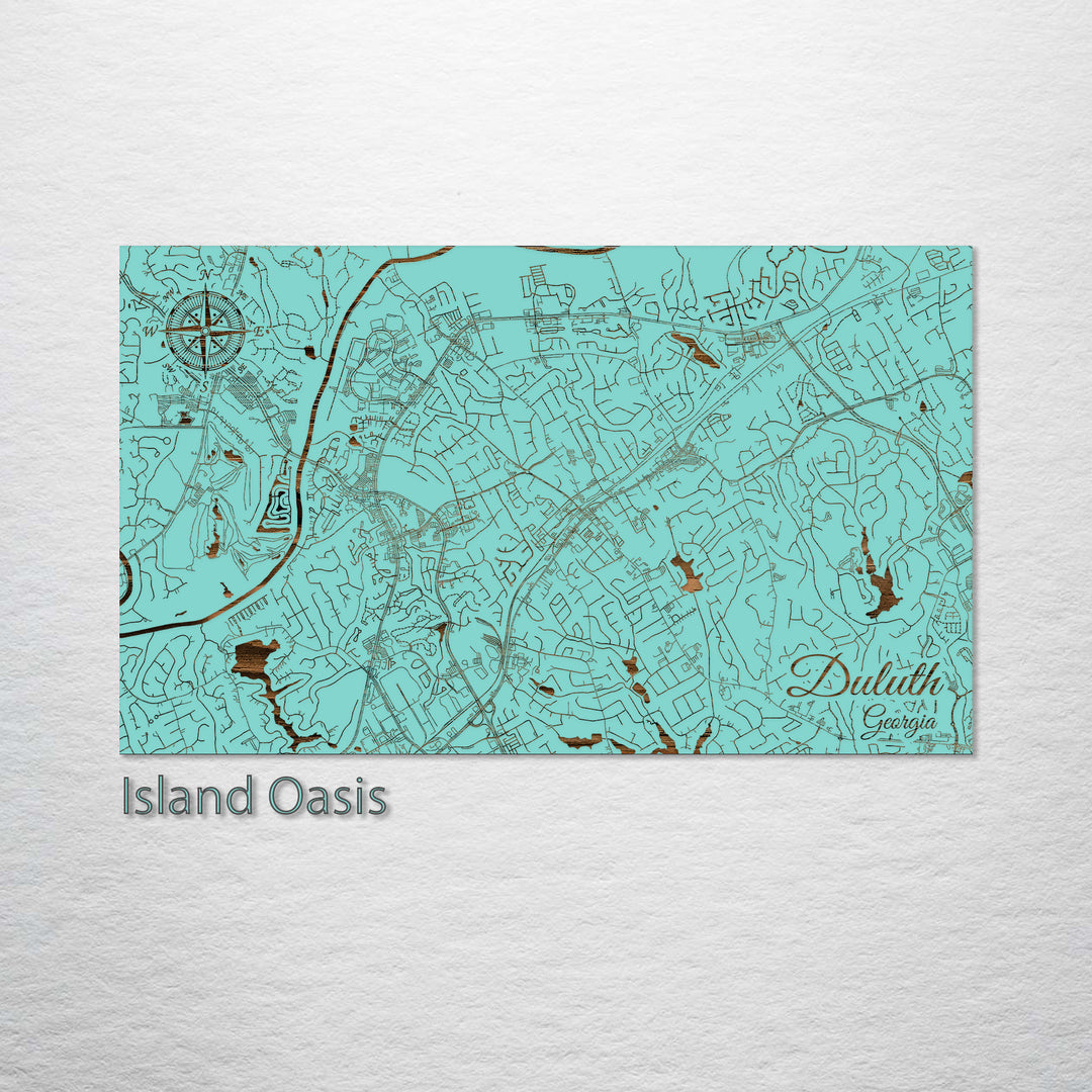 Duluth, Georgia Street Map