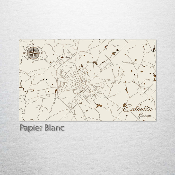 Eatonton, Georgia Street Map