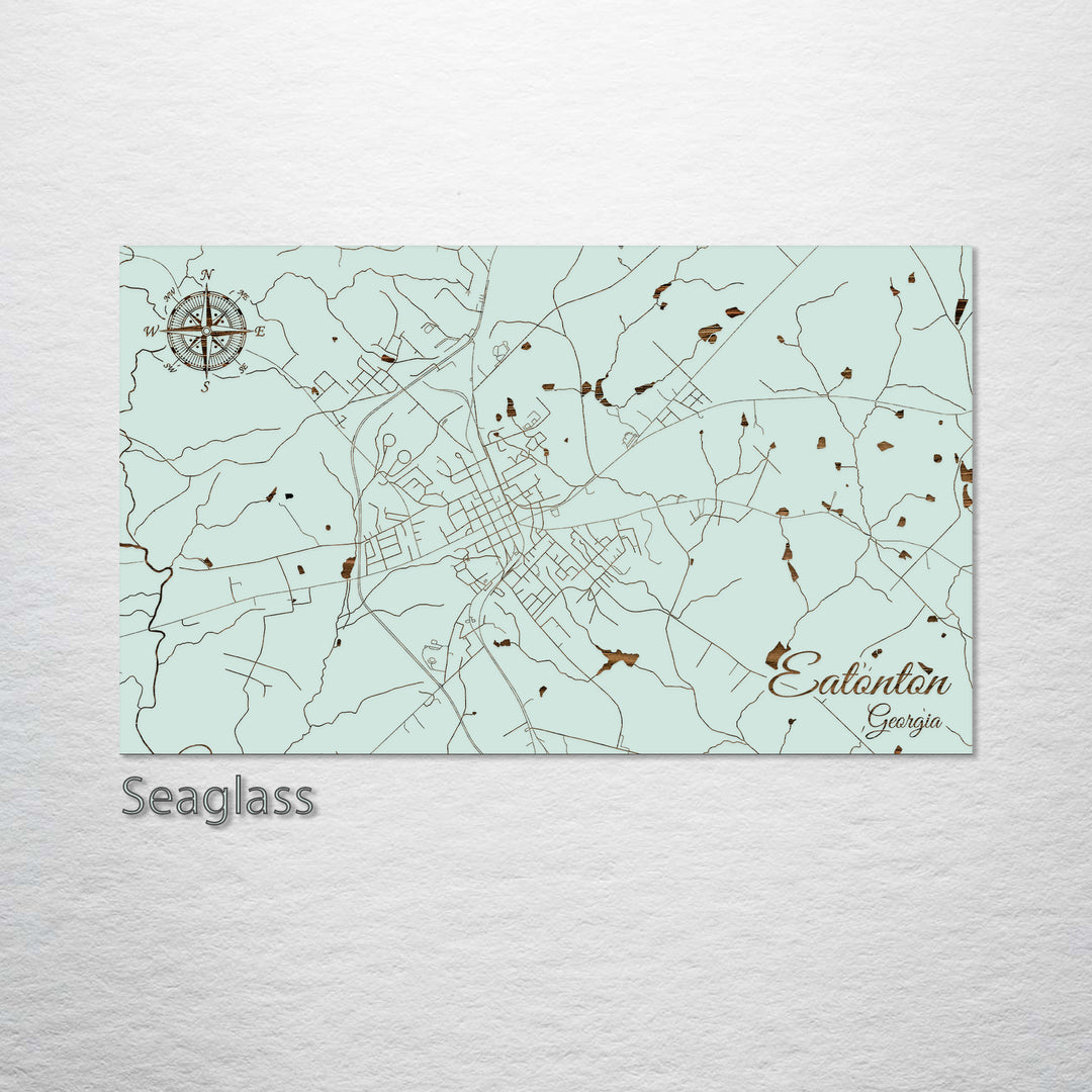 Eatonton, Georgia Street Map