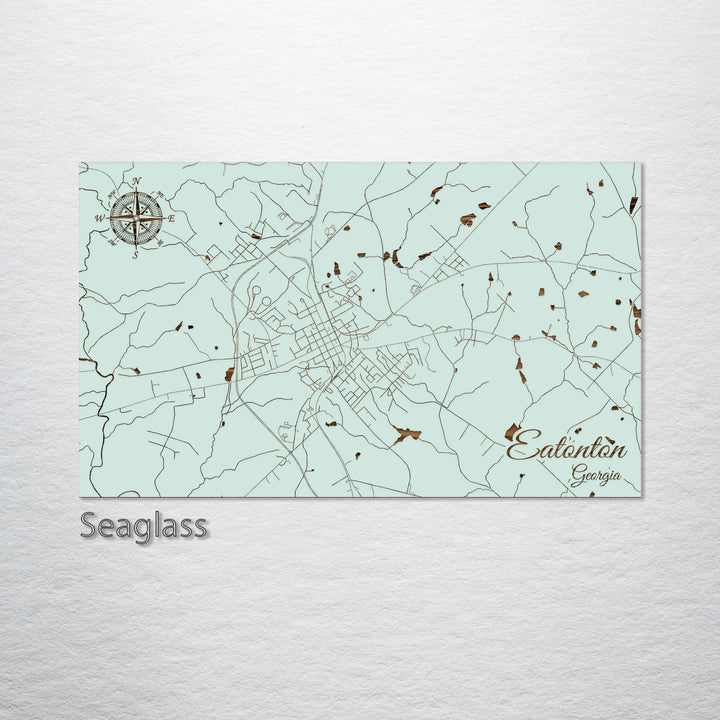 Eatonton, Georgia Street Map