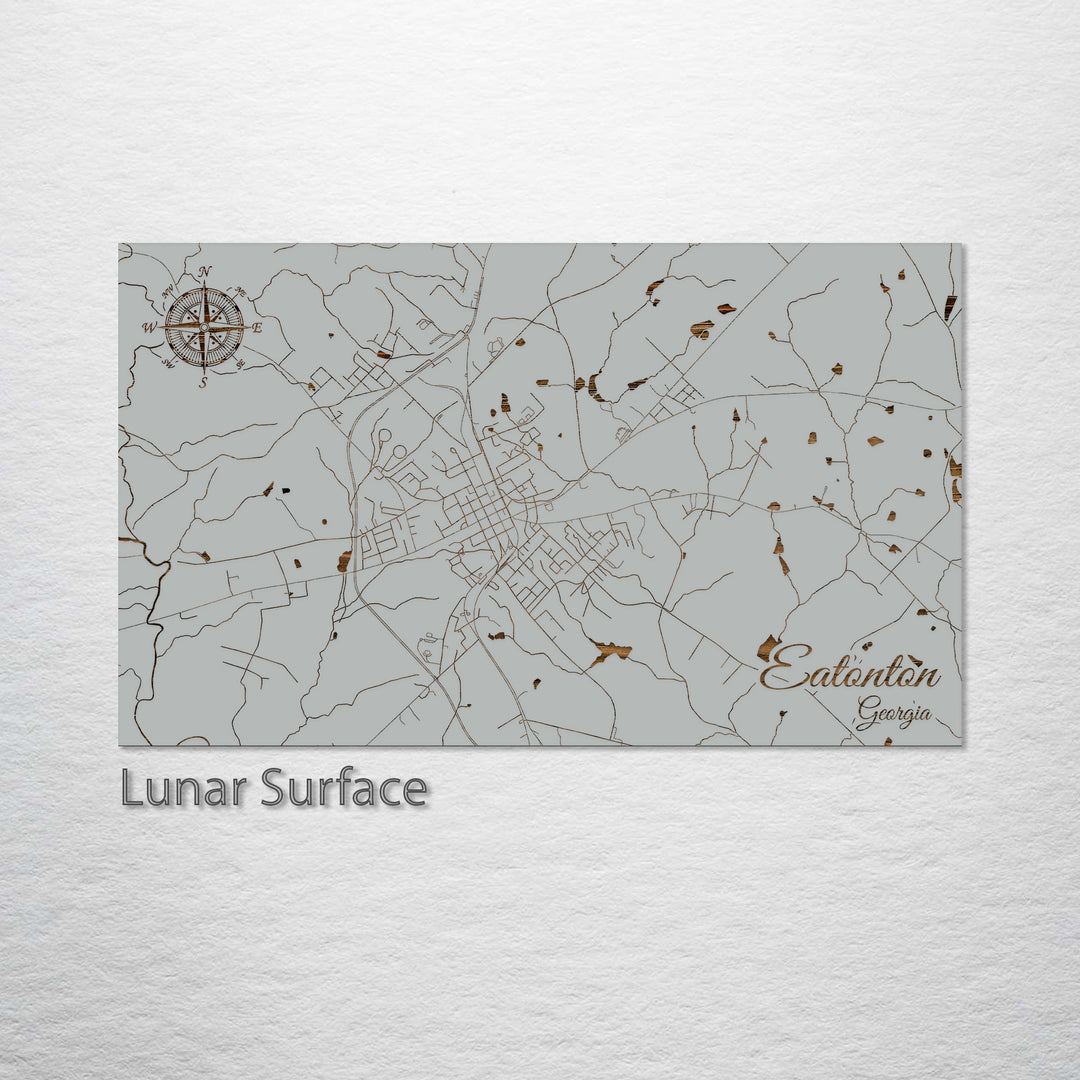 Eatonton, Georgia Street Map