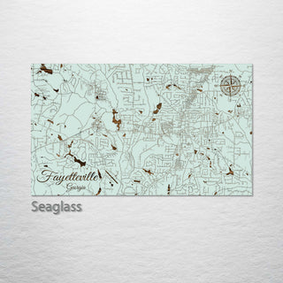 Fayetteville, Georgia Street Map