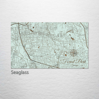 Forest Park, Georgia Street Map