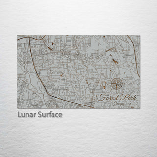 Forest Park, Georgia Street Map