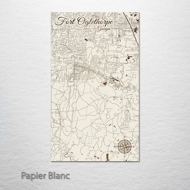 Fort Oglethorpe, Georgia Street Map