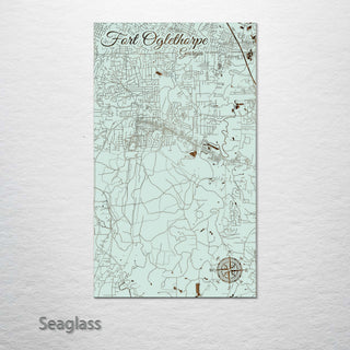 Fort Oglethorpe, Georgia Street Map
