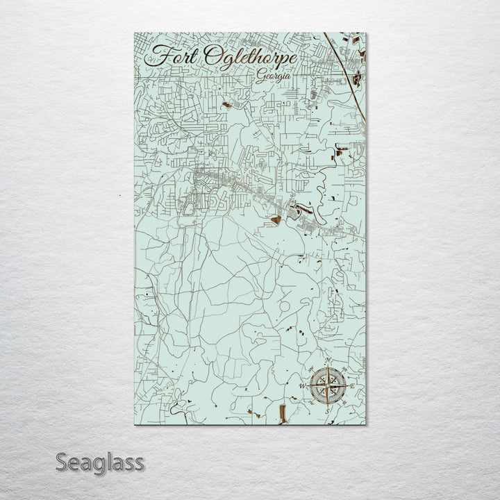 Fort Oglethorpe, Georgia Street Map