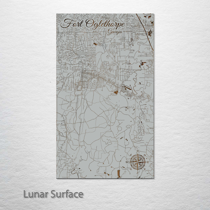Fort Oglethorpe, Georgia Street Map