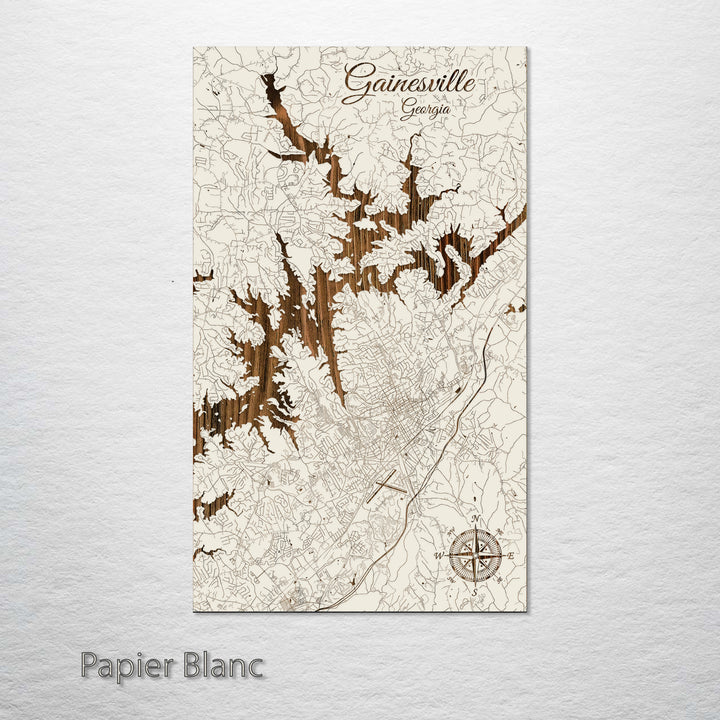 Gainesville, Georgia Street Map