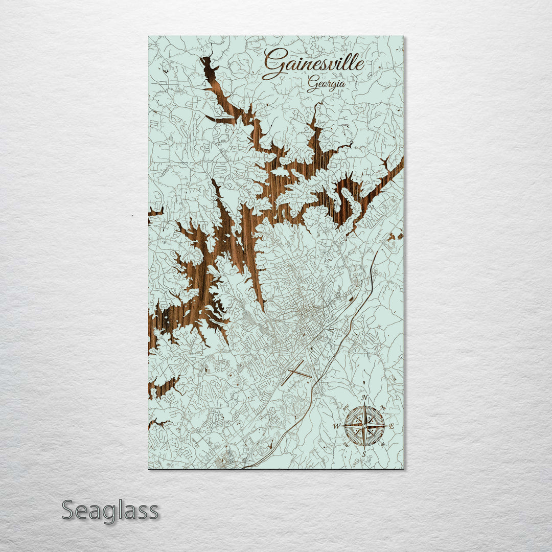 Gainesville, Georgia Street Map